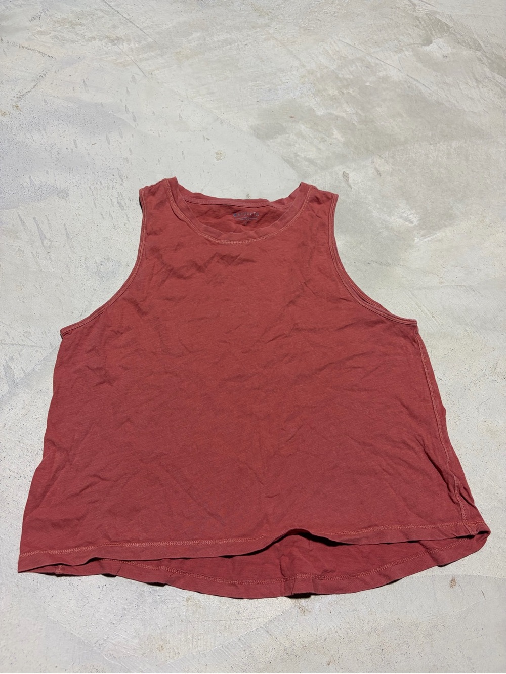 Athleta Women’s Sleeveless Tee Tank Top Dusty Rose small